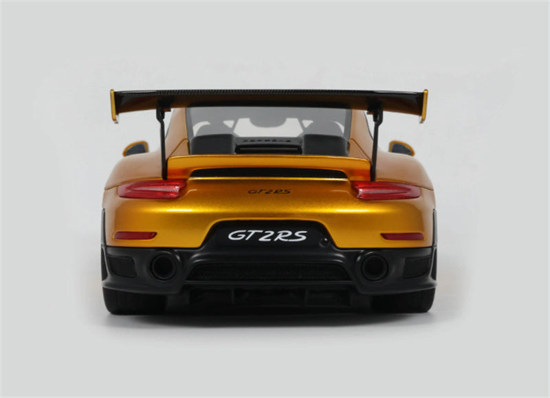 1:18 PORSCHE 911 (991.2) GT2 RS  Gold  GT SPIRIT w/ display box Limited Edition Resin Car Model