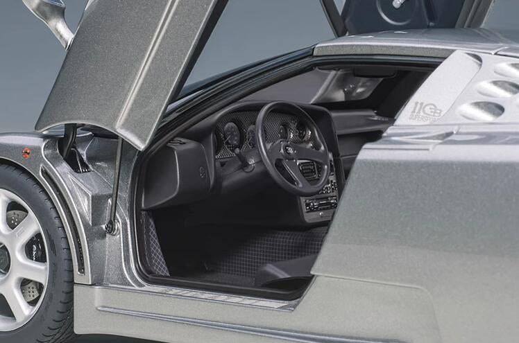 AUTOART BUGATTI EB110 SS grey 1:18car Pre-a Model