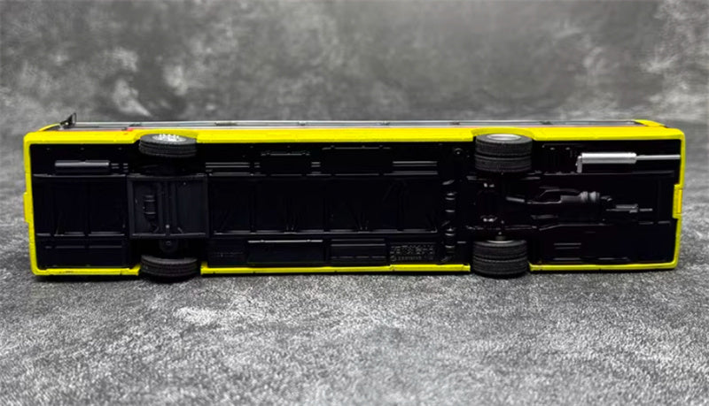 AUTO-GLIMPSE Huanghai DD6121HS City Bus Air-conditioned version yellow 1:64 Bus Pre-built Model view3