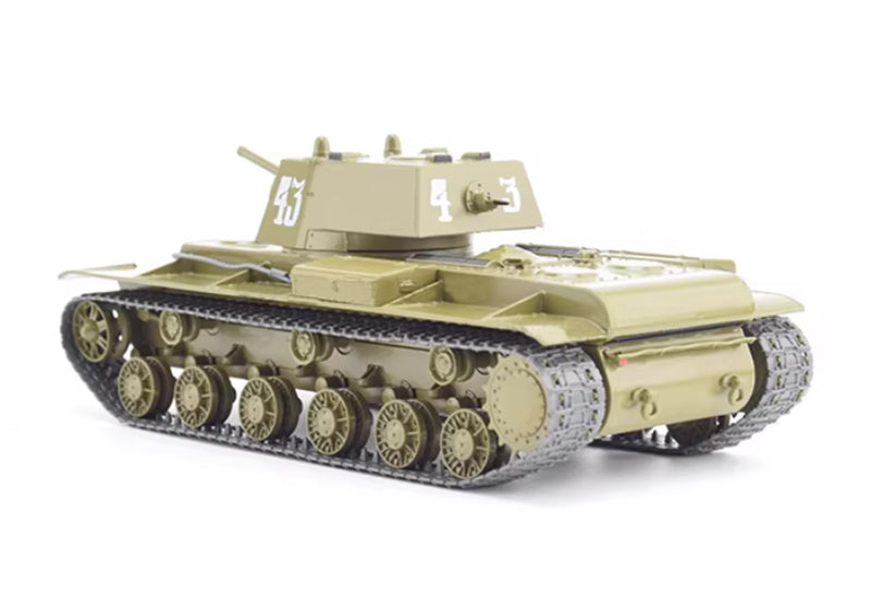 Modimio Soviet KV-8 Heavy Tank 1:43 Tank Pre-built Airliner Model Display view2