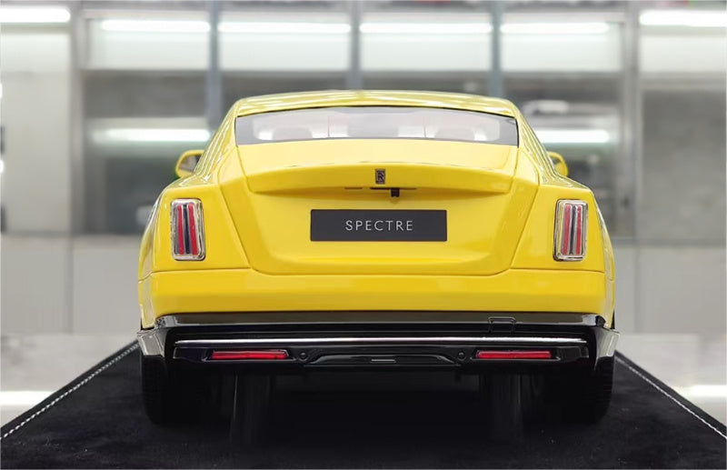 HH Model Rolls Royce SPECTRE yellow 1:18 Car Pre-built Model view5