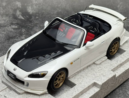 1:18 Honda S2000 MUGEN  White Pearl MOTORHELIX Limited Edition 299PCS ONLY DIECAST Model
