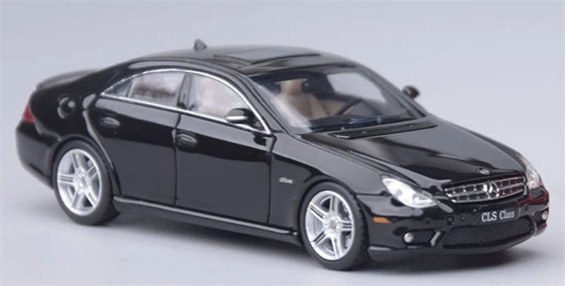 Focal Horizon Mercedes BENZ CLS63 AMG first generation C219 glossy black Limited Edition 699PCS ONLY 1:64 Car Pre-built Model view3
