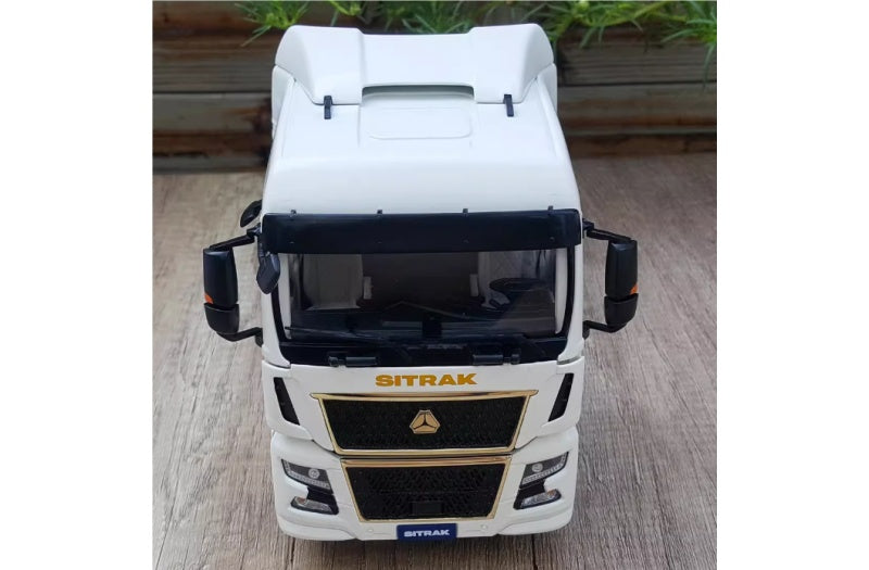 Sinotruk Sitrak C9HH tractor overseas version white 1:24 Truck Pre-built Airliner Model Display view10