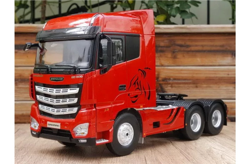 BAHMAN EMPPower Tractor Truck Red 1:24 Truck Pre-built Airliner Model Display view1