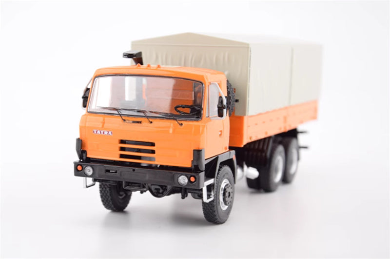 Premium ClassiXXs German Tatra 815 V26 Flatbed Truck With Tent 1981 Collector's Edition 1:43 Truck Pre-built Model
