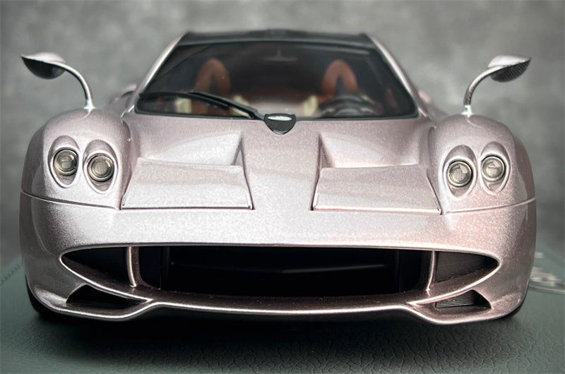 BBR MODELS PAGANI HUAYRA CODALUNGA IRIDESCENT BRONZO AYMARA Leather base Limited Edition 200PCS ONLY 1:18 Car Pre-built Model view8
