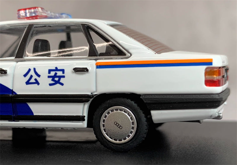Rhino Model Audi 100 C3 Police car version 1:64 Car Pre-built Model view4