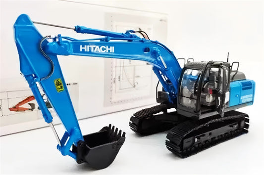 1:50 American Express Japanese Spec ZH200-6 HITACHI Limited Edition Blue DIECAST Model