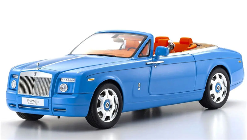 1:18 Rolls-Royce Phantom Drophead Coupe  Light Blue KYOSHO  DIECAST Model