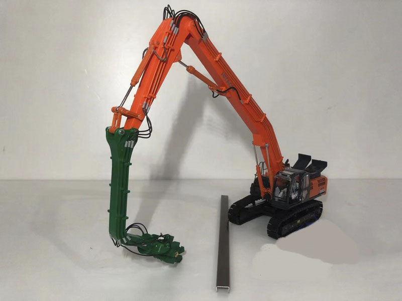 Hitachi  ZAXIS350-6 Piling machine Green 1/50 DIECAST Truck
