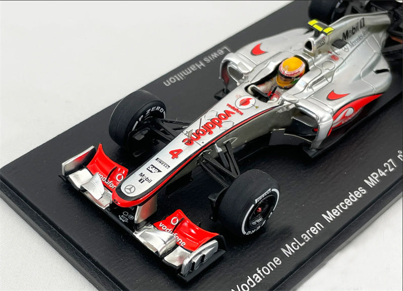 1:43 Spark Vodafone McLaren Mercedes MP4-27 #4 Winner Italy GP 2012 LEWIS view6