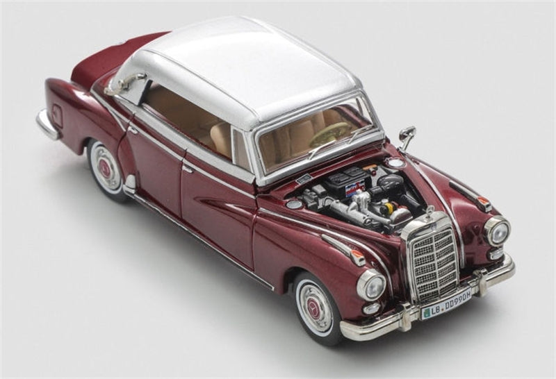 Mortal Model Mercedes Benz TYP 300D Cabriolet W189 Red Silver Double Limited Edition 799PCS ONLY LHD 1:64 car Pre-built Model view7
