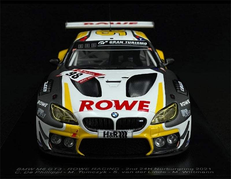 1:18 BMW M6 GT3 2021 Spark Nurburgring Resin Car Model view5