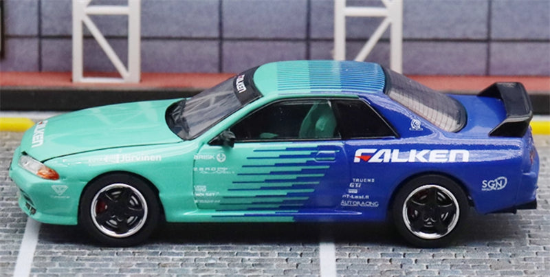 TIMEMICRO Nissan GTR R32 Z-Tune SKYLINE Limited Edition 999PCS ONLY 1:64 Car Pre-built Model view3