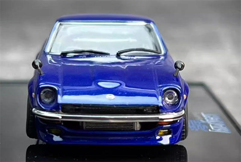 1:64 AUTOART Nissan Fairlady Z (S30) Wangan Midnight Akuma COMIC 1 VERSION blue view4