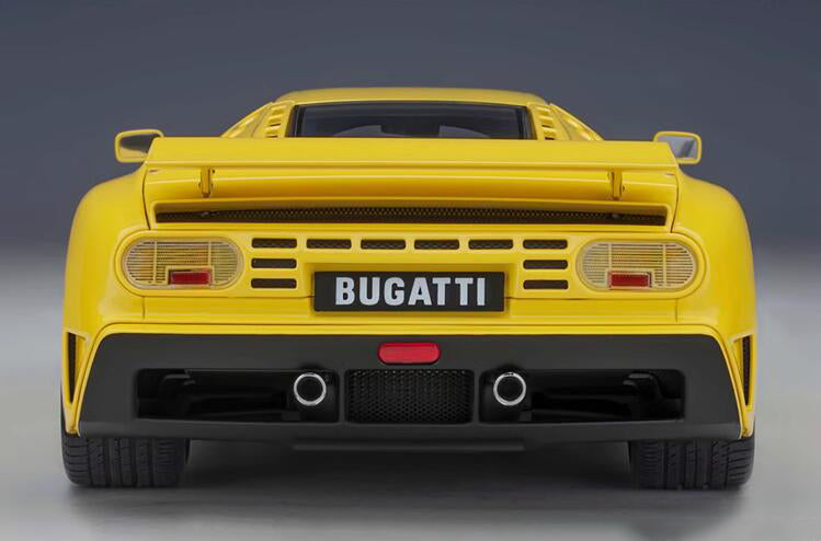 AUTOART BUGATTI EB110 SS yellow 1:18car Pre-a Model