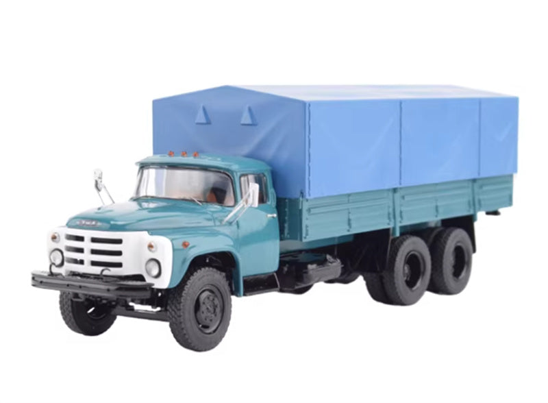StartScaleModels Soviet ZIL-133GYA three axle flatbed truck with cape 1:43 Truck Pre-built Airliner Model Display view1