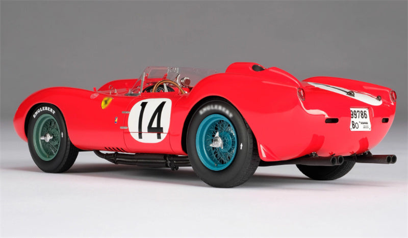 1:18 Ferrari 250TR Testa Rossa red Amalgam Resin Car Model view4