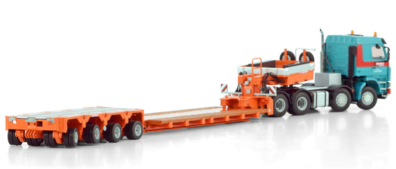 WSI  SCANIA 3 SERIES 8X4 SCHEUERLE INTERCOMBI Gruber 1:50 Truck Pre-built Model