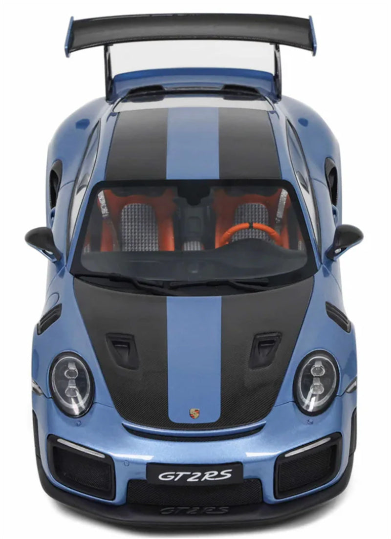 1:18 PORSCHE 911 (991.2) GT2 RS COUPE  Blue  GT SPIRIT Limited Edition Resin Car Model