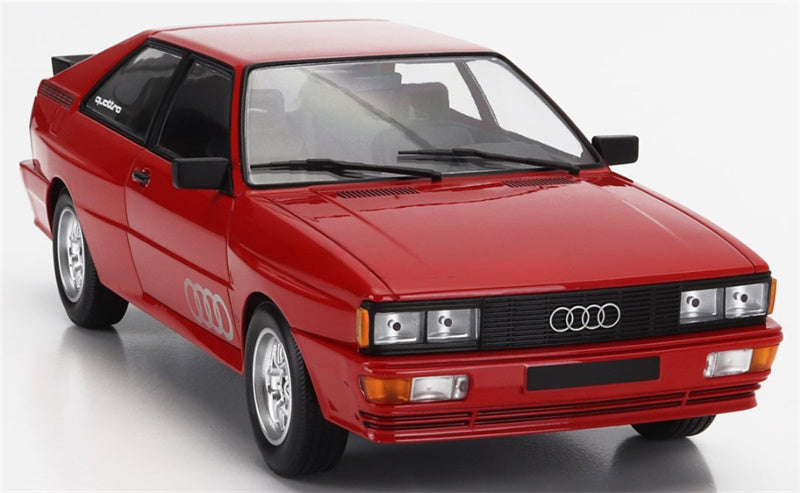 MINICHAMPS Audi Quattro red 1:18 Car Pre-built Model view1