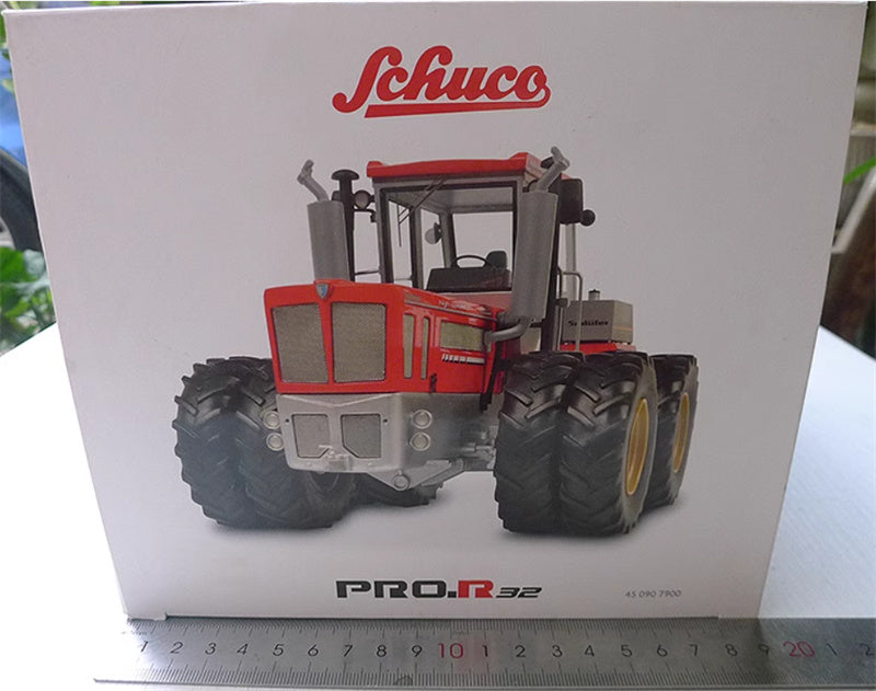 SCHUCO Schluter Profi Trac 5000 TVL Red Limited Edition 750PCS ONLY 1:32 Truck Pre-built Model