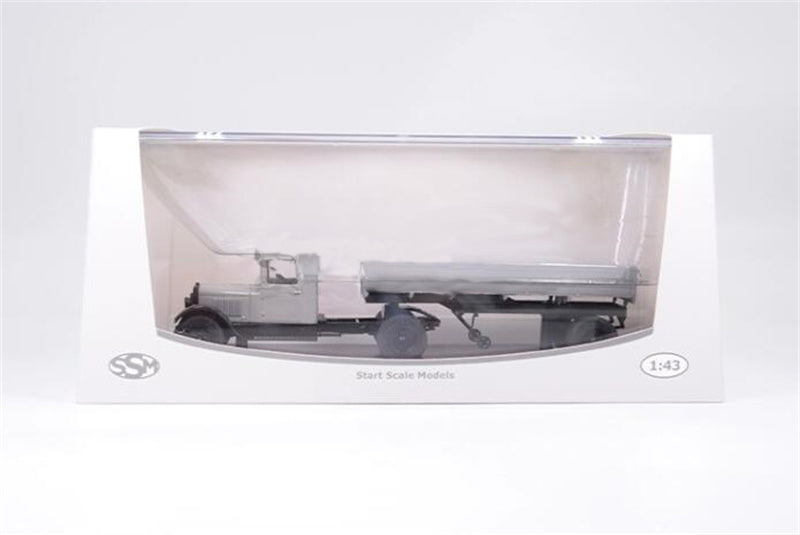 StartScaleModels ZIS-10 SOVIET TRUCK WITH TRAILER 1:43 Truck Pre-built Model