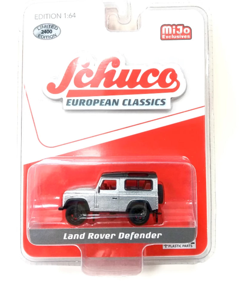 Schuco Defender SUV SILVER 1:64 Truck Pre-built Model