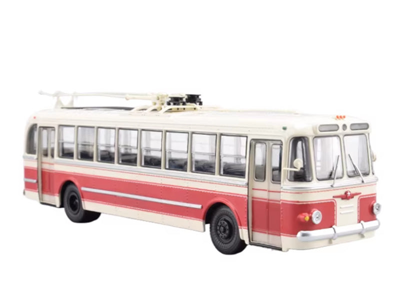 Modimio Moscow TBU-1 Soviet high-capacity high trolley bus 1:43 Bus Pre-built Airliner Model Display view4