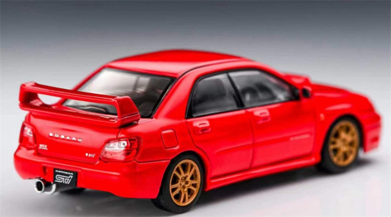 1:64 Subaru Impreza WRX STI 8th Generation Sedan  Red Furuya DIECAST Model