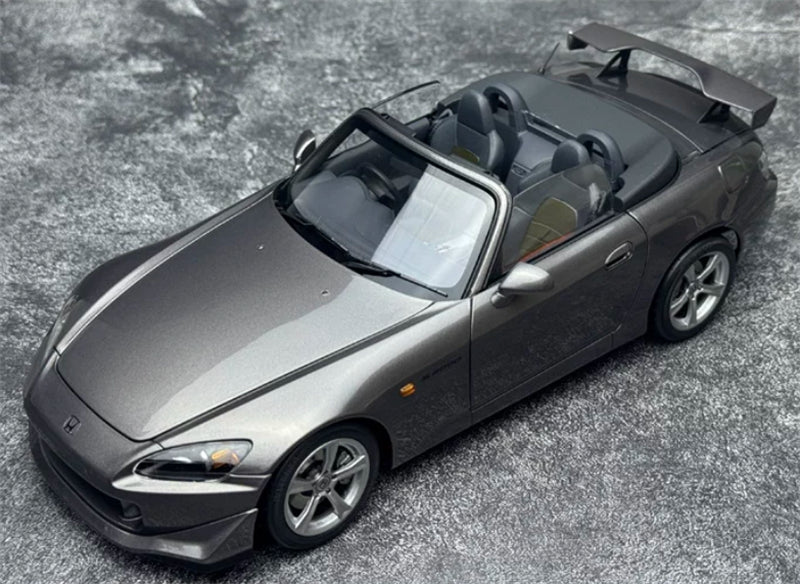 1:18 Honda S2000 TYPE S 2007 Metallic Moonstone Grey MOTORHELIX Limited Edition 499PCS ONLY DIECAST Model