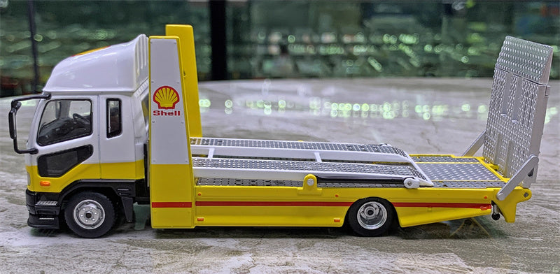 GCD Mitsubishi Fuso Fighter Double deck tow trucks right hand drive 1:64 Truck Pre-built Model view4