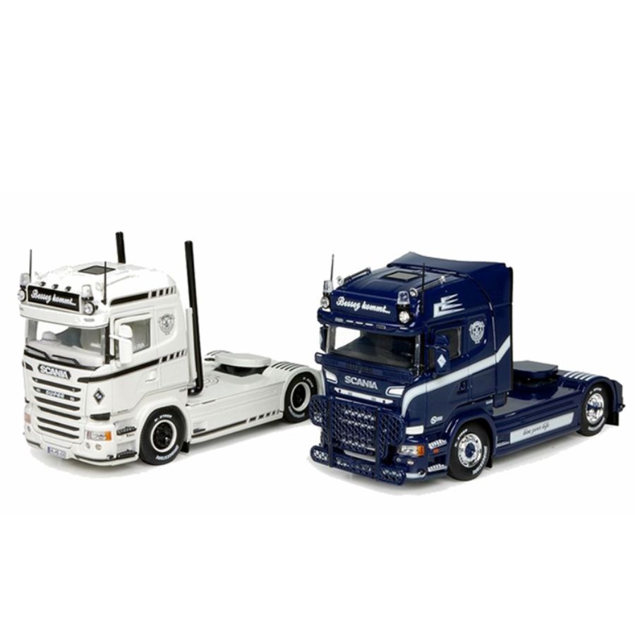 Tekno Scania set R Streamline Bessey trailer 1:50 DIECAST Truck