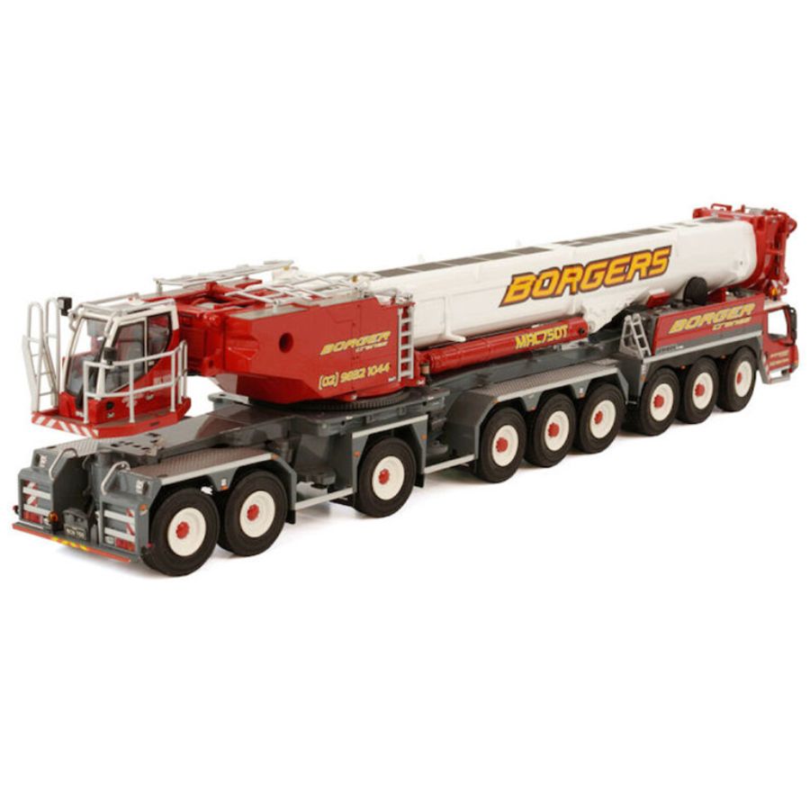 WSI  LIEBHERR LTM 1750 BORGER CRANES 1/50 DIECAST Truck Lorry