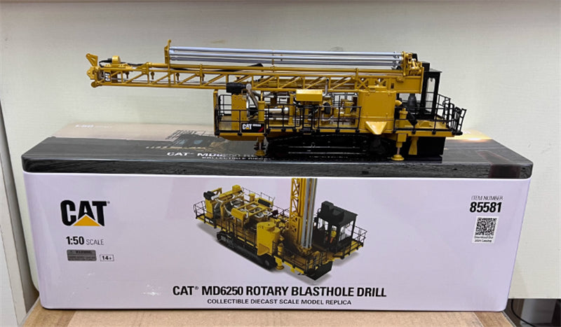 CATERPILLAR MD6250 ROTARY BLASTHOLE DRILL 1:50 Truck Pre-built Model