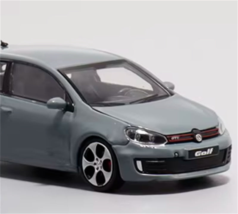 Max well Volkswagen Golf GTI 6th generation cement gray regular version 1:64 Car Pre-built Airliner Model Display view4