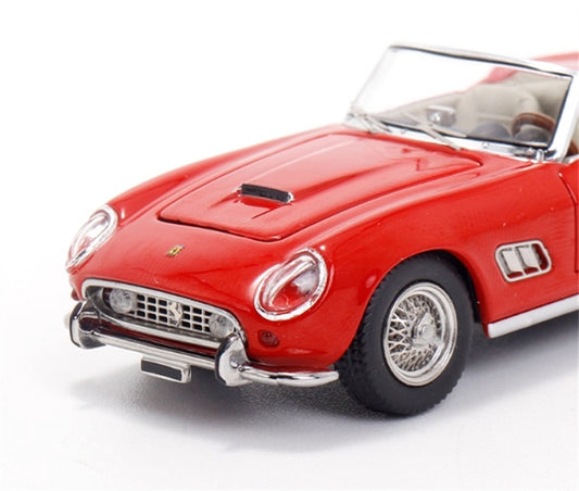 GFCC 1960 SWB Ferrari 250GT California Convertible Red Beige Interior Limited Edition 499PCS ONLY LHD 1:64 car Pre-built Model view2
