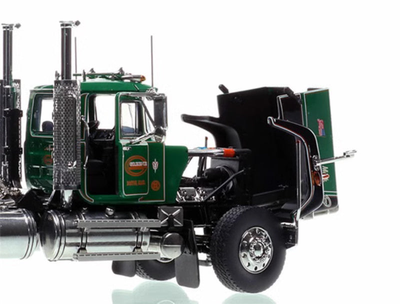 Heavy Haul Replicas 1986 Mack Double Axle American Tractor Truck G. Greene 1:50 Truck Pre-built Model