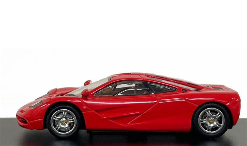 LCD-MODELS Mclaren F1 Super Car Red 1:64 car Pre-built Model view6