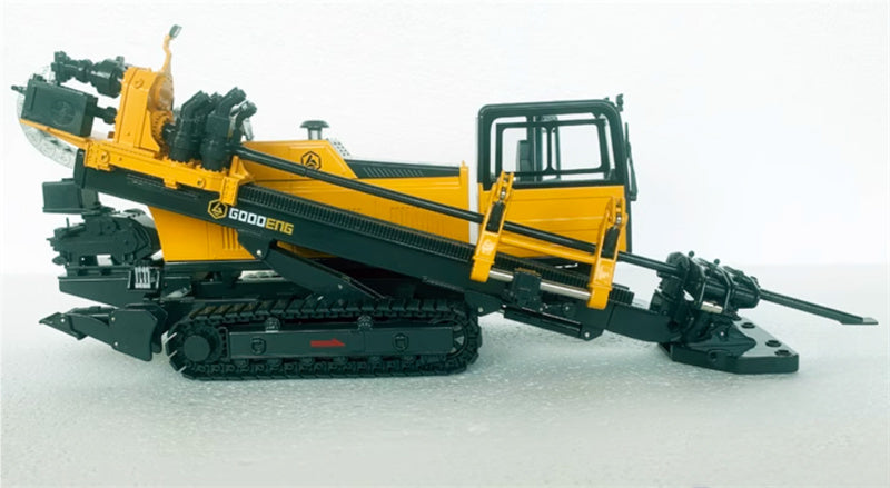 GOODENG MACHINE GS500-L/LS horizontal directional drilling Machine Long pole version Limited Collectors Edition 1:24 Truck Pre-built Model
