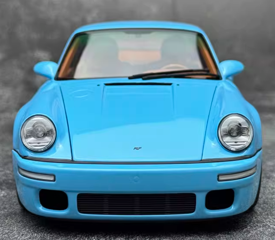 Almost Real Porsche Ruf CTR Anniversary Edition 2017 Sky Blue Limited Edition 504PCS ONLY 1:18 Car Pre-built Model view7