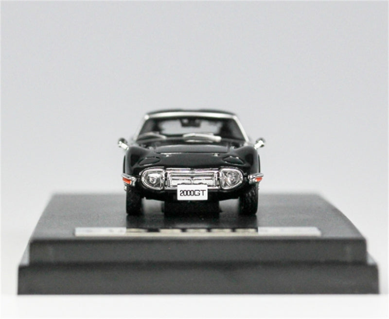 LCD-MODELS TOYOTA 2000GT Black Vintage Car 1:64 car Pre-built Model view3