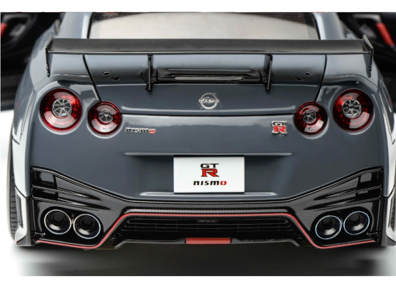 1:18 Nissan GT-R NISMO R35 2022 NISMO Stealth Gray MOTORHELIX Special Edition Limited Edition 999PCS ONLY DIECAST Model