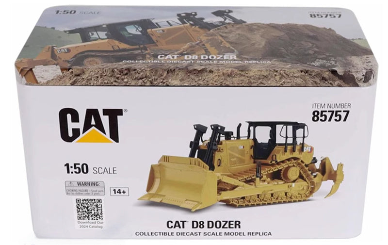 CATERPILLAR D8 Dozer Bulldozer 1:50 Truck Pre-built Model