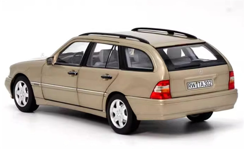NOREV Mercedes Benz C-CLASS T 1997 station wagon Champagne Gold 1:18 Car Pre-built Model view6