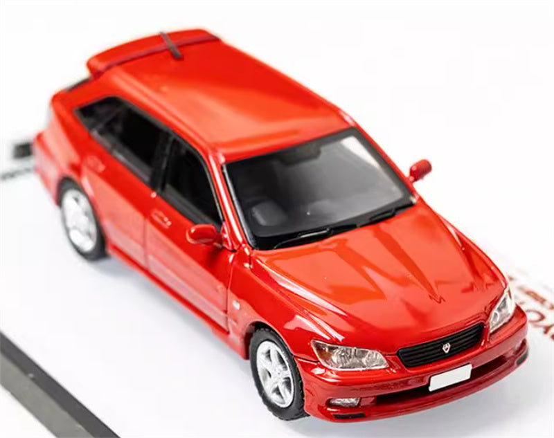 Mortal TOYOTA ALTEZZA GITA IS200 Exhibition HEC Limited red Limited Edition 1:64 Car Pre-built Model view5