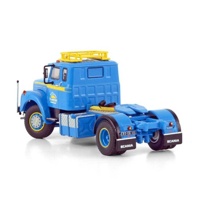 WSI SCANIA L110 4X2 K. VERWEIJ Tractor Trailer 1:50 Truck Pre-built Model