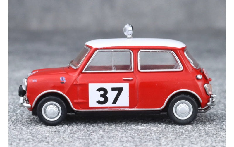 1:64 Mini Cooper S RALLYE MONTE-CARLO 1964 Red GCD #37 RHD DIECAST Model