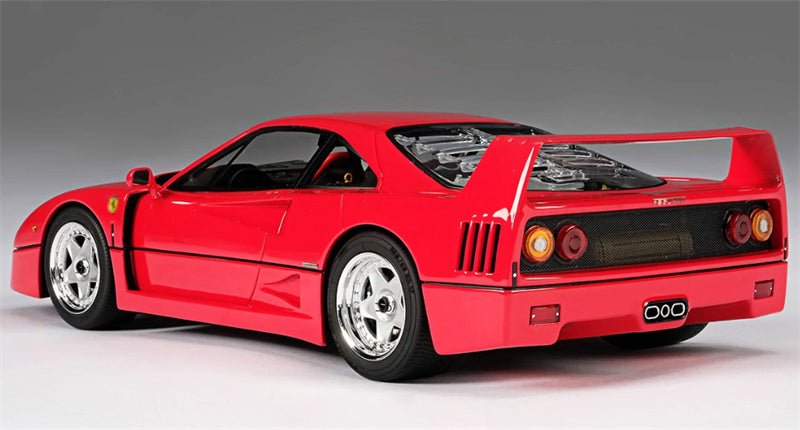 1:18 Ferrari F40 red Amalgam Resin Car Model view4